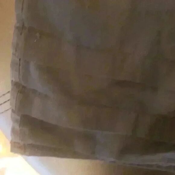 ANA Women's Black Cotton Tunic/Peasant Top - Picture 6 of 10